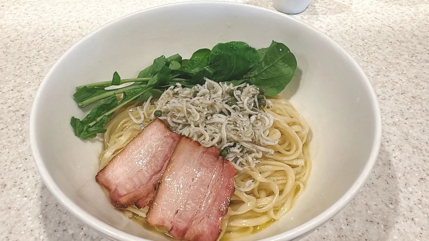 らぅめん考房 ありがた屋 飛騨山椒と篠島しらすの油そば