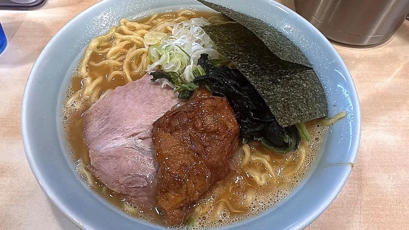 らあめん工房 雪濃湯の牛骨 元味
