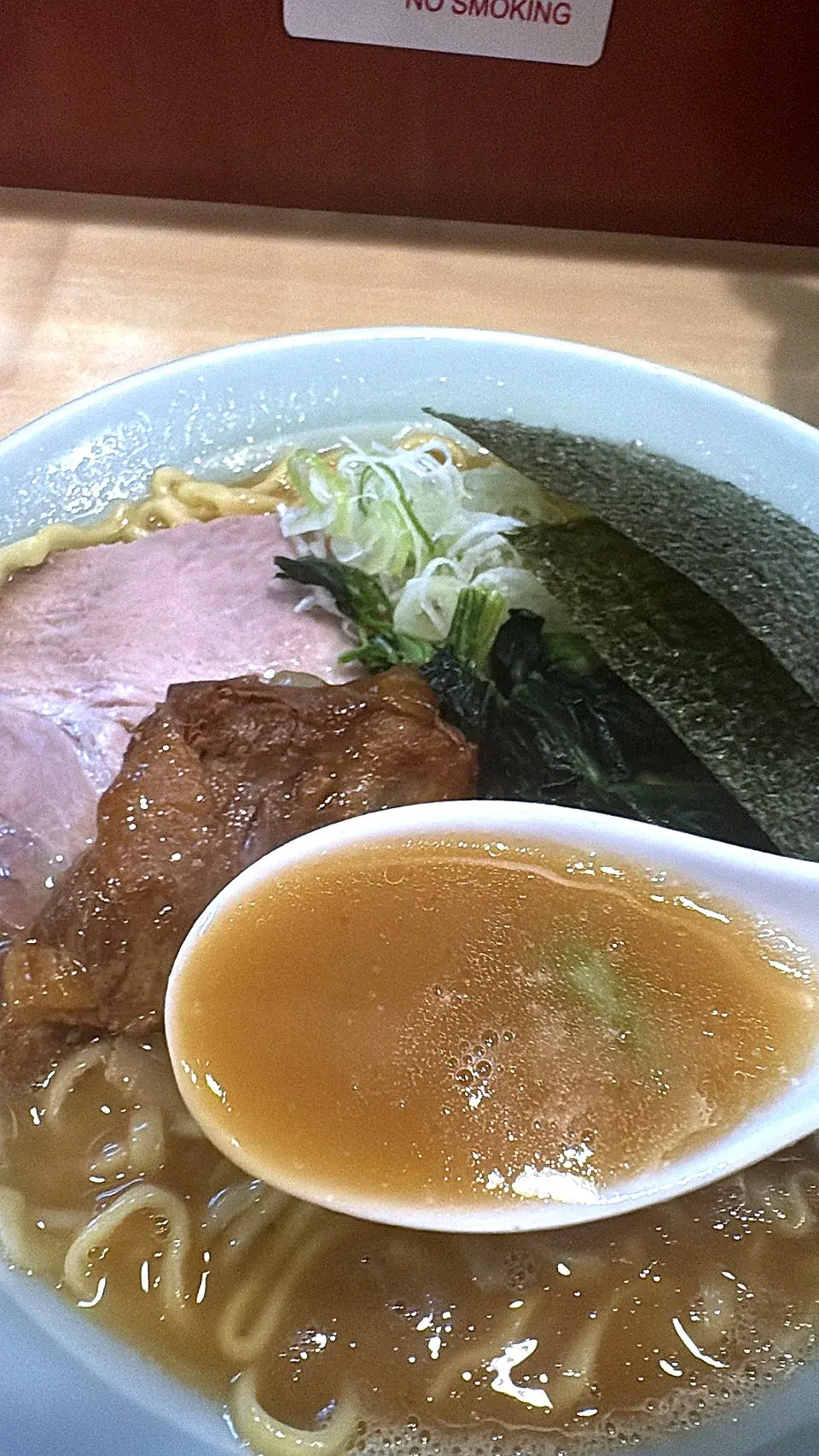 牛骨元味のスープ