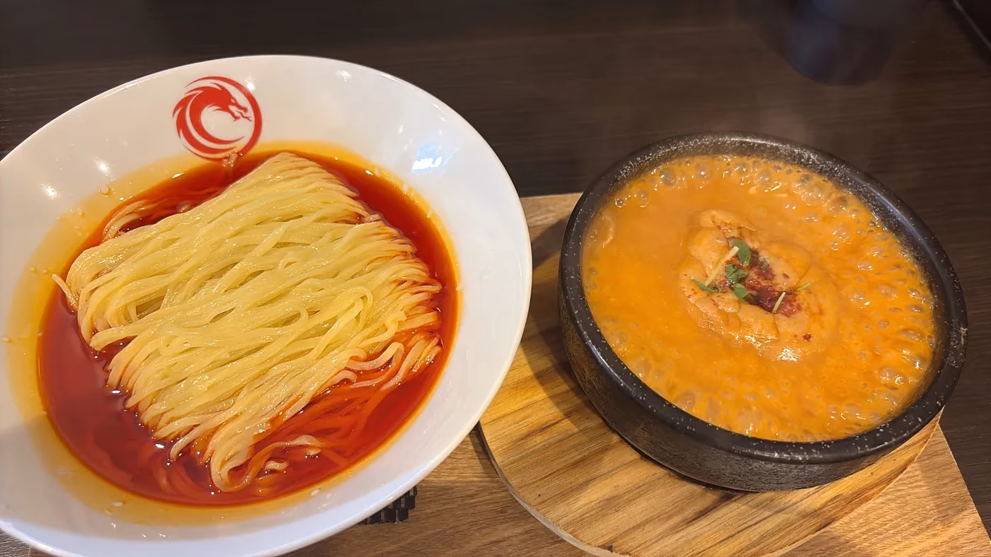 担々麺 威風堂々 煉獄担々つけ麺