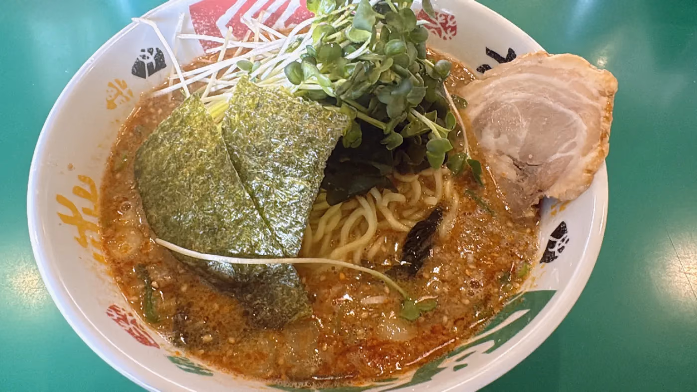 トンチン館 四川ラーメン（並）＋チャーシュー